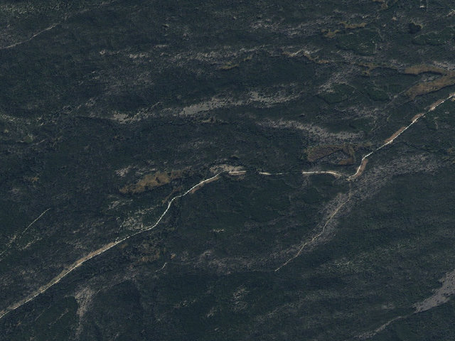 Aerial image of Big Site After Car