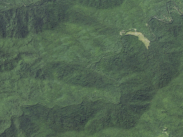 Aerial image of Big Snowbird Rd USFS Free Campground