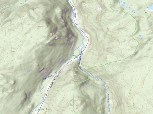 USGS topographic map of Big South