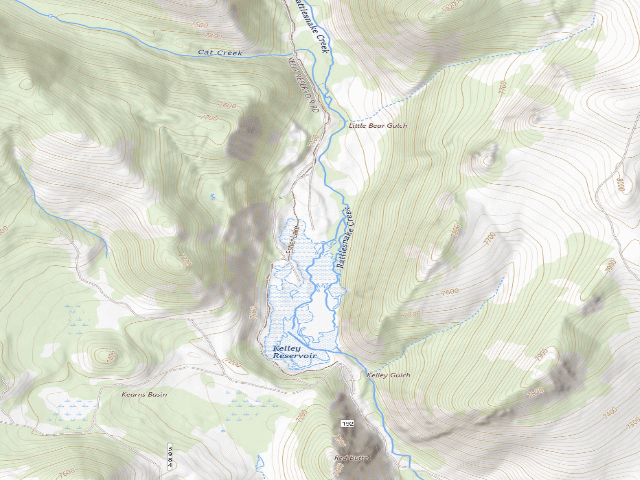 USGS topographic map of Big Spot