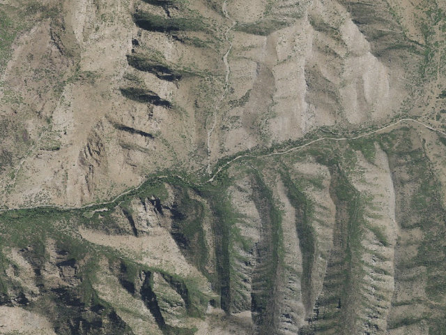 Aerial image of Big Springs Campground