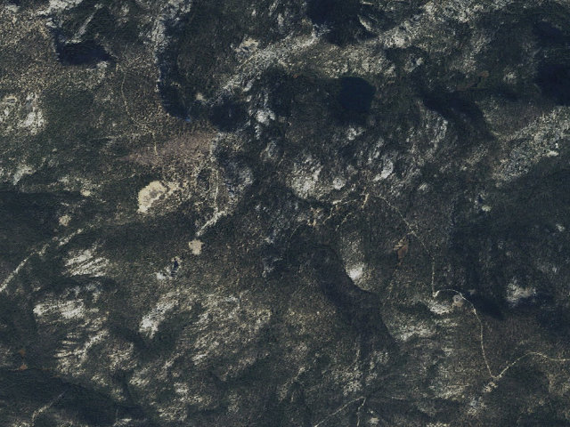 Aerial image of Bighorn Crags Campground