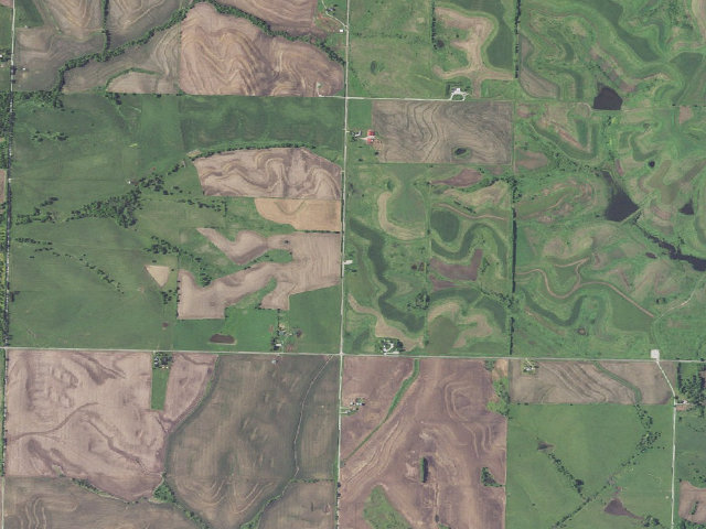 Aerial image of Bilby Ranch Lake Conservation Area