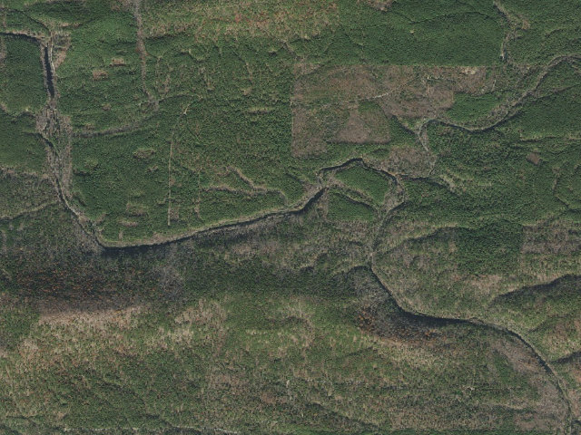 Aerial image of Bill Potter Trail Shelter