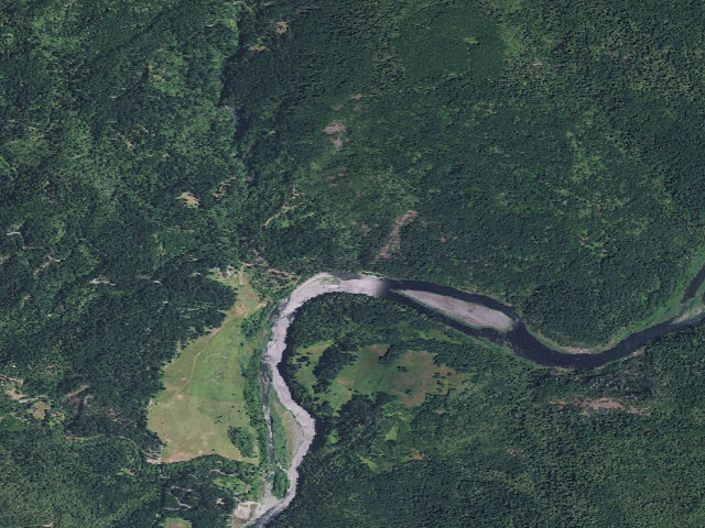 Aerial image of Billings Creek