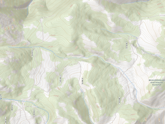 USGS topographic map of Bilt Up