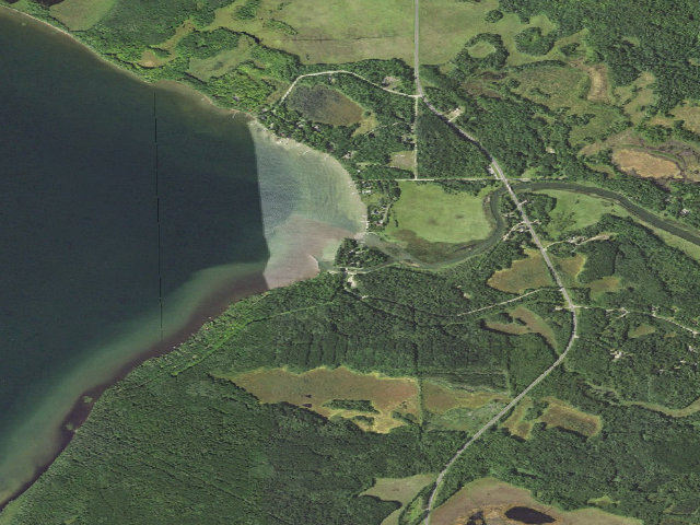 Aerial image of Bimijiwan Recreation Area