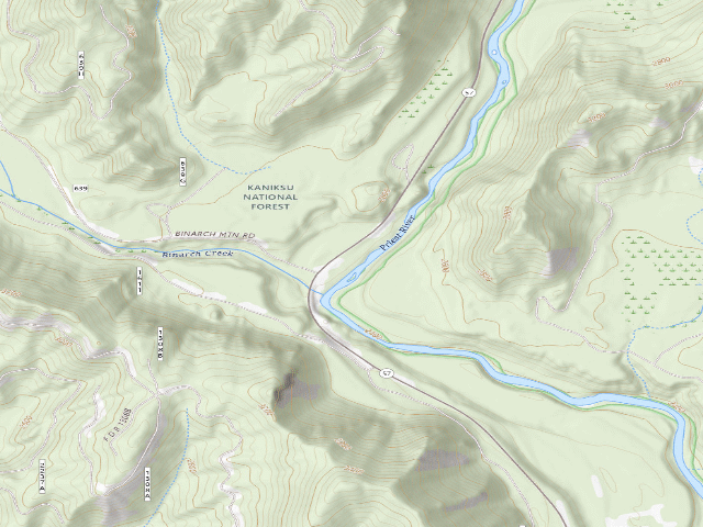 USGS topographic map of Binarch-004