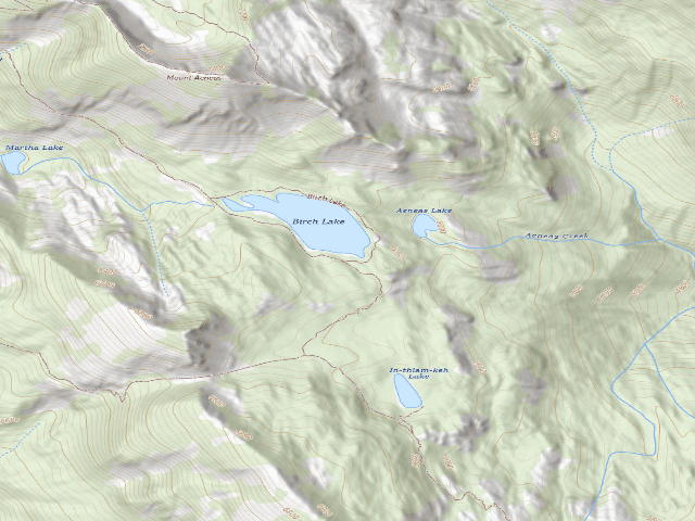 USGS topographic map of Birch_Lake_017