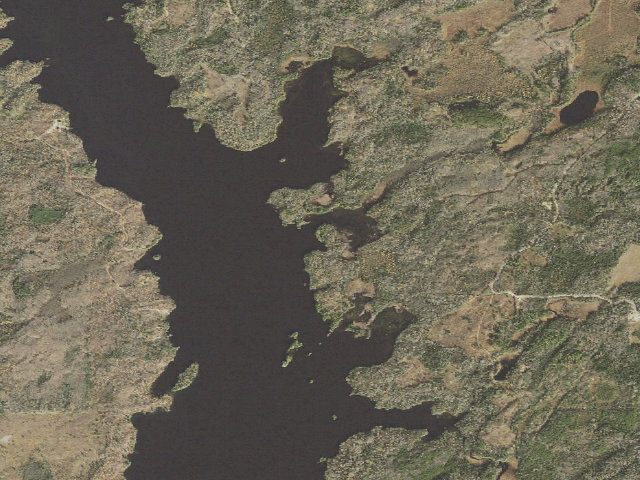 Aerial image of Birch Lake Site 1