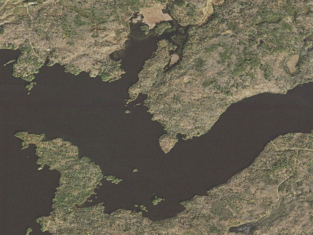 Aerial image of Birch Lake Site 10