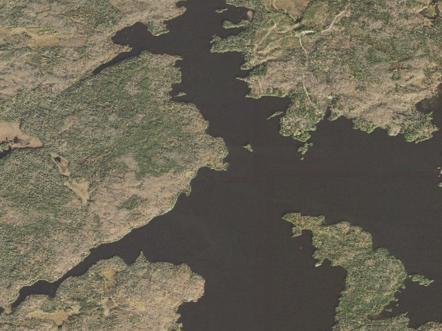 Aerial image of Birch Lake Site 11