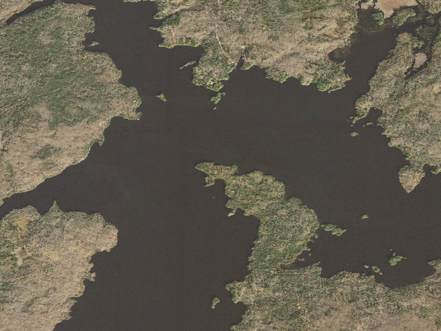 Aerial image of Birch Lake Site 12