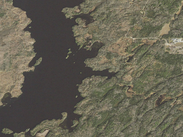 Aerial image of Birch Lake Site 2