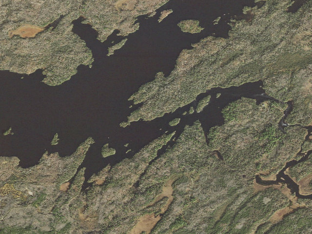 Aerial image of Birch Lake Site 5
