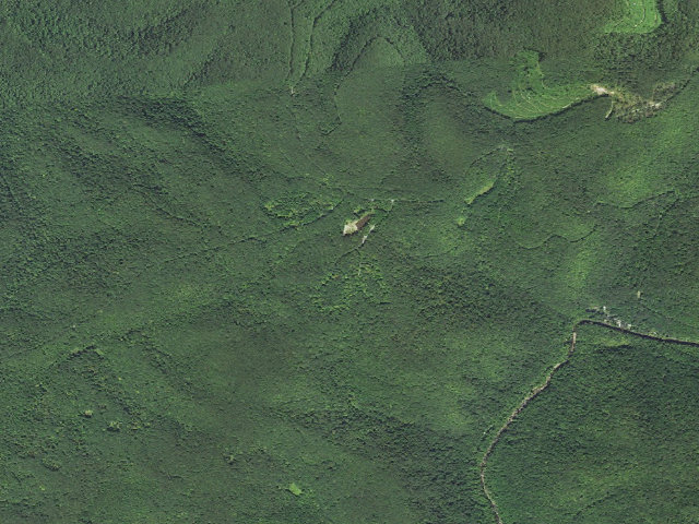Aerial image of Bishop Knob Campground