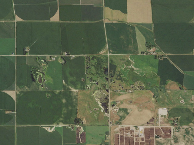 Aerial image of Bittern's Call WMA