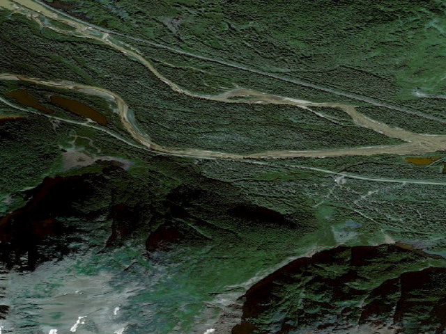 Aerial image of Black Bear Cg