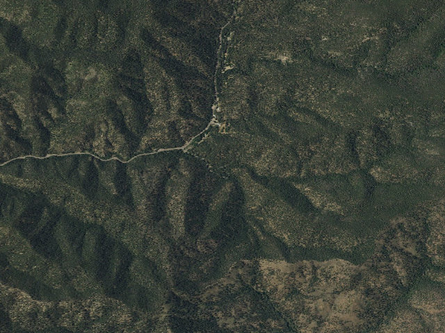 Aerial image of Black Canyon Campground