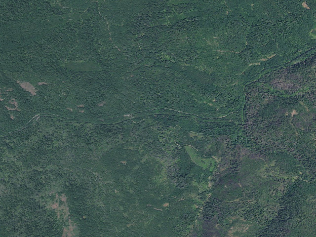 Aerial image of Black Canyon