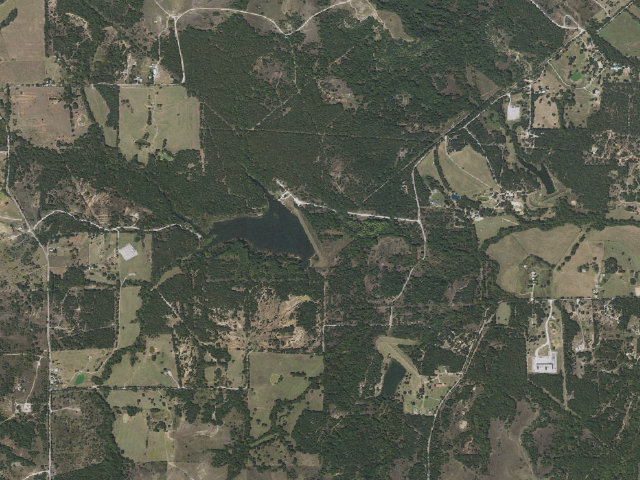 Aerial image of Black Creek Lake
