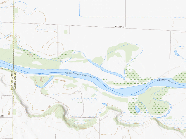 USGS topographic map of Black Island WMA