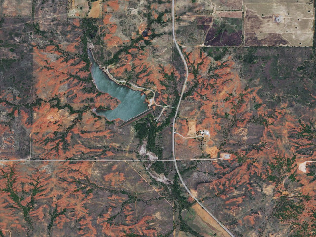 Aerial image of Black Kettle