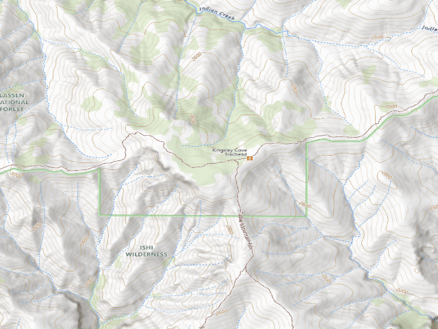 USGS topographic map of Black Oak Grove