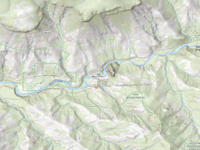 USGS topographic map of Black Rock