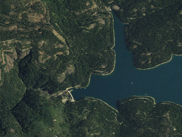 Aerial image of Black Rock (Cua)