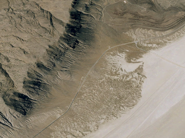 Aerial image of Black Rock Desert-High Rock Canyon Emigrant Trails National Conservation Area