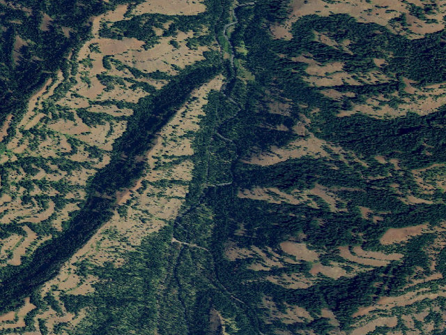 Aerial image of Blackhorse Campground