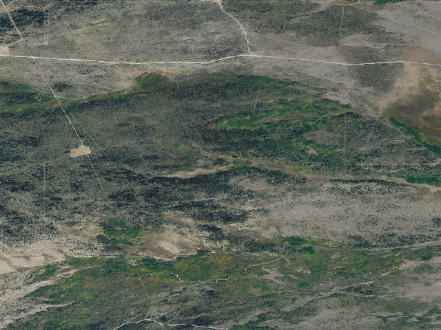 Aerial image of Blackleaf WMA