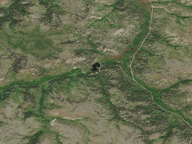 Aerial image of Blacks Pond