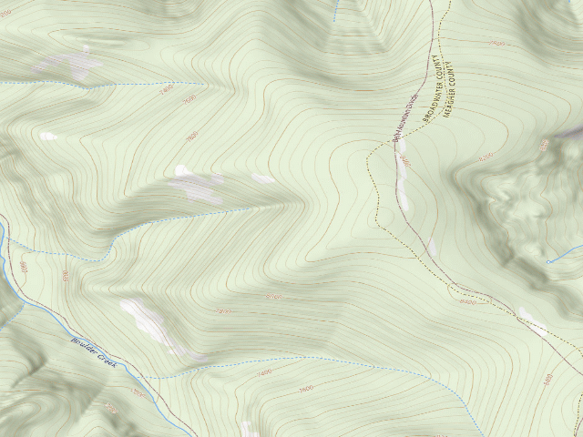 USGS topographic map of Blacktail Rd 4171 004