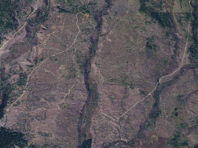 Aerial image of Blind Canyon 06