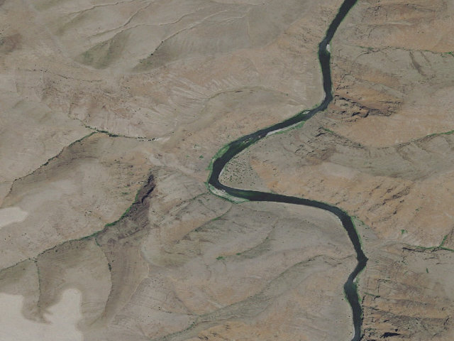 Aerial image of BLM dispersed camp #11 — Gilliam County, OR