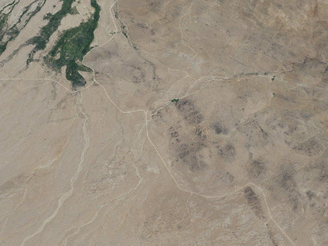 Aerial image of BLM dispersed camp #11 — Inyo County, CA