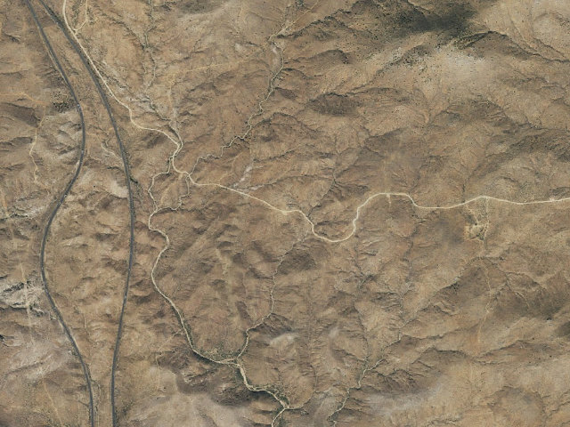 Aerial image of BLM dispersed camp #12 — Yavapai County, AZ
