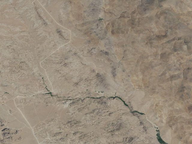 Aerial image of BLM dispersed camp #14 — Inyo County, CA