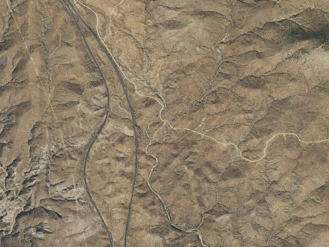 Aerial image of BLM dispersed camp #14 — Yavapai County, AZ