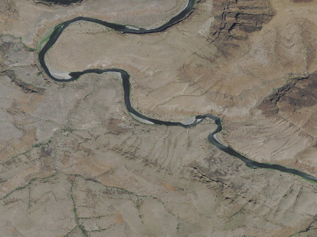 Aerial image of BLM dispersed camp #15 — Gilliam County, OR