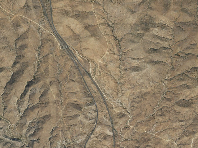 Aerial image of BLM dispersed camp #15 — Yavapai County, AZ