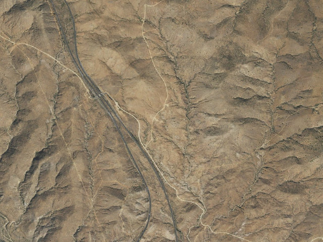 Aerial image of BLM dispersed camp #16 — Yavapai County, AZ