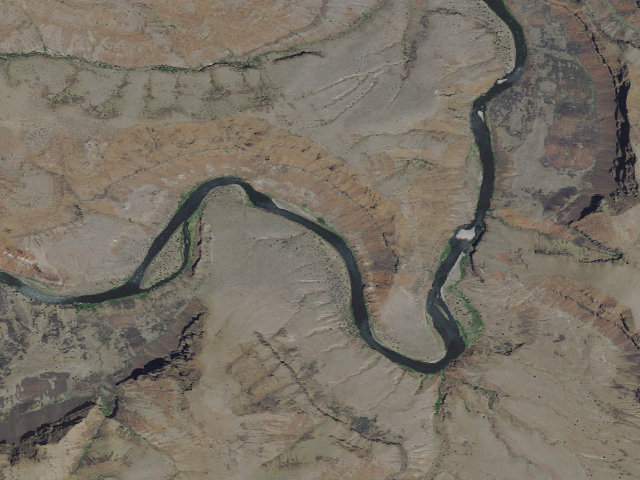 Aerial image of BLM dispersed camp #19 — Gilliam County, OR