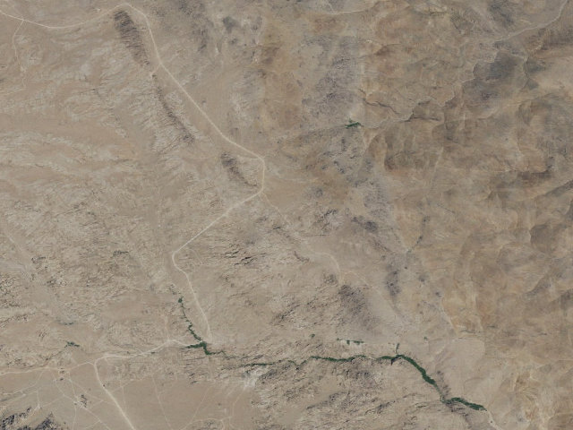 Aerial image of BLM dispersed camp #2 — Inyo County, CA