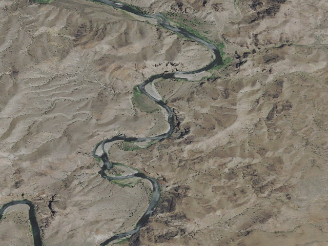 Aerial image of BLM dispersed camp #2 — Jefferson County, OR