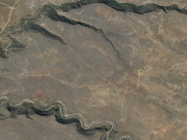 Aerial image of BLM dispersed camp #2 — Yavapai County, AZ