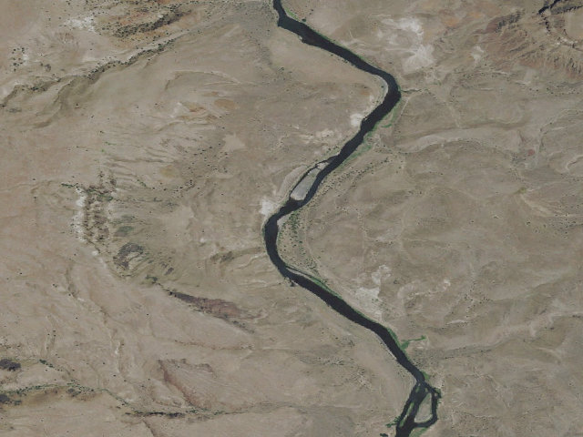 Aerial image of BLM dispersed camp #24 — Wheeler County, OR