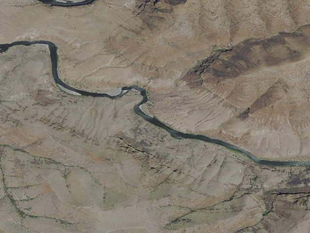 Aerial image of BLM dispersed camp #26 — Gilliam County, OR